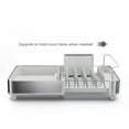 thumbnail image 6 of Joseph Joseph Extend Stainless Steel Expandable Dish Drying Rack, 6 of 7