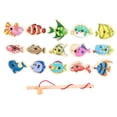 thumbnail image 3 of Juego de madera Montessori y Caron marines life cognición para padres e hijos juego de mesa preescolar interactivo 5 años niñas bo 15 SM SunniMix Juguetes de pesca, 3 of 8