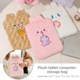 thumbnail image 1 of Airle Tablet Bag Shockproof Dust-proof Plush Cartoon Bear Embroidery 11/10.5/10.2 Inch Tablet Handbag Computer Accessories, 1 of 7