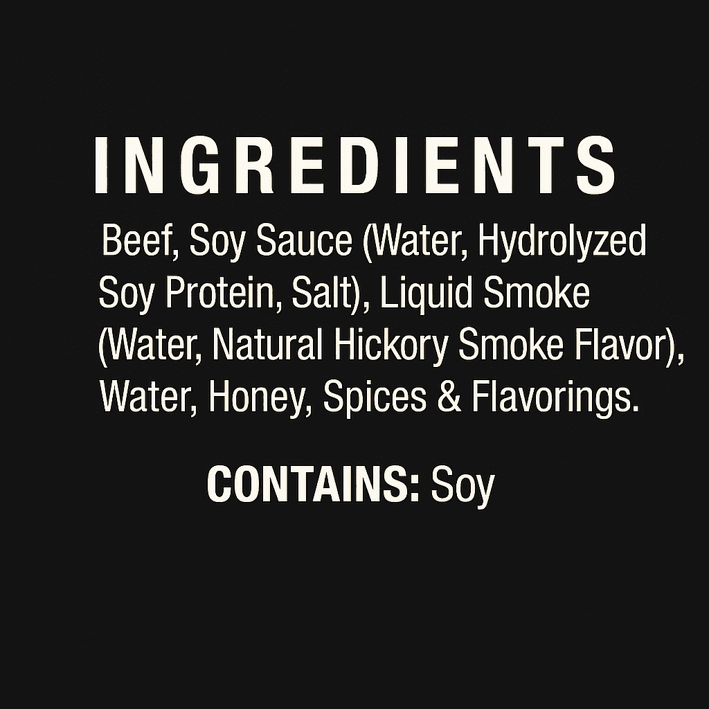 (8 pack) No Man’s Land Mild Beef Jerky, 2.5 oz Bag – 17g Protein per Serving, High Protein Snack