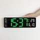 thumbnail image 4 of Methold Reloj de pared digital grande con control remoto Electrónica verde negro, 4 of 6