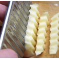 thumbnail image 2 of Stainless Steel Potato Chip DougSteelh Vegetable Crinkle Wavy Cutter Blade Slicer, 2 of 4