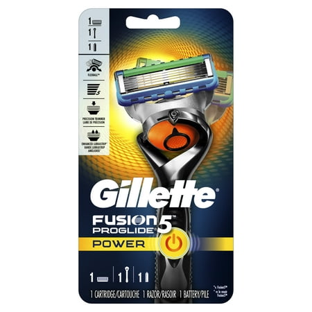 Gillette Fusion5 ProGlide Power Men's Razor, Handle & 1 Blade (Gillette Fusion Proglide Power Blades Best Price)