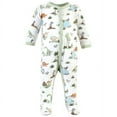 thumbnail image 4 of Hudson Baby Infant Boy Cotton Sleep and Play, Bodysuit and Bandana Bib Set, Dinosaur Adventures, 0-3 Months, 4 of 4