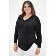 thumbnail image 2 of Blusa tipo sueter Tallas Extras, 9855 (Negro) negro 40 Roman Fashion BL-ZB-9855-NEGRO, 2 of 7