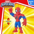 thumbnail image 4 of Marvel: Superhero Adventures Megapoderosa Figura de Acción de Juguete para Niños en Edad Preescolar Spider-Man para Niños y Niñas de 3, 4, 5, 6, 7 Años en Adelante (10 Pulgadas), 4 of 5