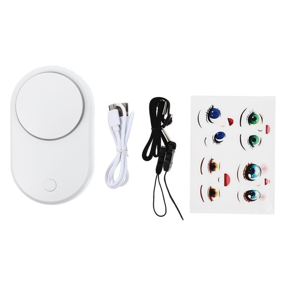 KAKOWELY Mini secador de pestañas para extensiones de pestañas, 1 unidad.