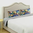 thumbnail image 3 of Coolnut African Woman Portraits Satin Pillowcase for Hair and Skin Silk Pillowcase, Queen Size(20x30 inches) - Slip Cooling Satin Pillow Covers with Envelope Closure（451） Home Decor Gifts, 3 of 7