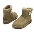 thumbnail image 7 of Ugg Women's Mini Bailey Button Ii Fashion Boots, Hickory,5 M US, 7 of 7
