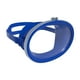 thumbnail image 2 of Máscara de buceo, gafas de buceo, equipo de snorkel antiempañamiento para adultos, impermeable, gran volumen, cómodas, lentes ovaladas transparentes. marco de acero azul, 2 of 8