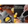 thumbnail image 3 of Stainless Steel Citrus Juicer - Heavy Duty Manual Lemon Press for Lemon, Orange, Lime, 3 of 3