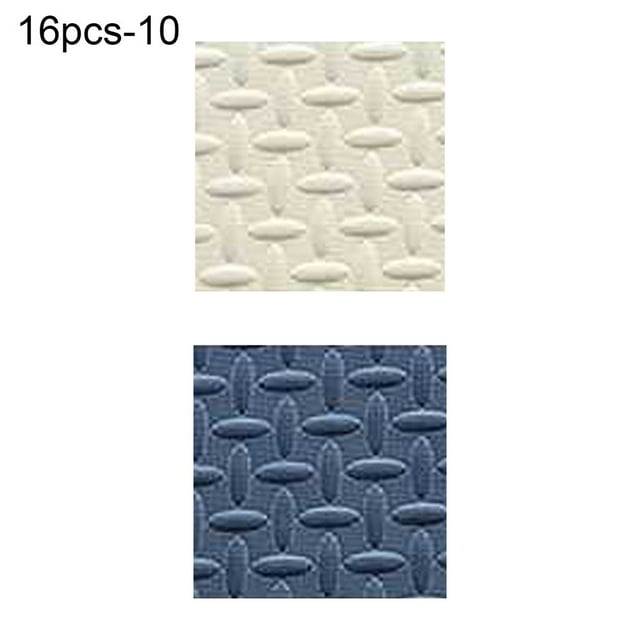 MesaSe 32Pcs Play Mat Anti-slip Interlock Square Exercise Tiles Floor Carpet for Children Room