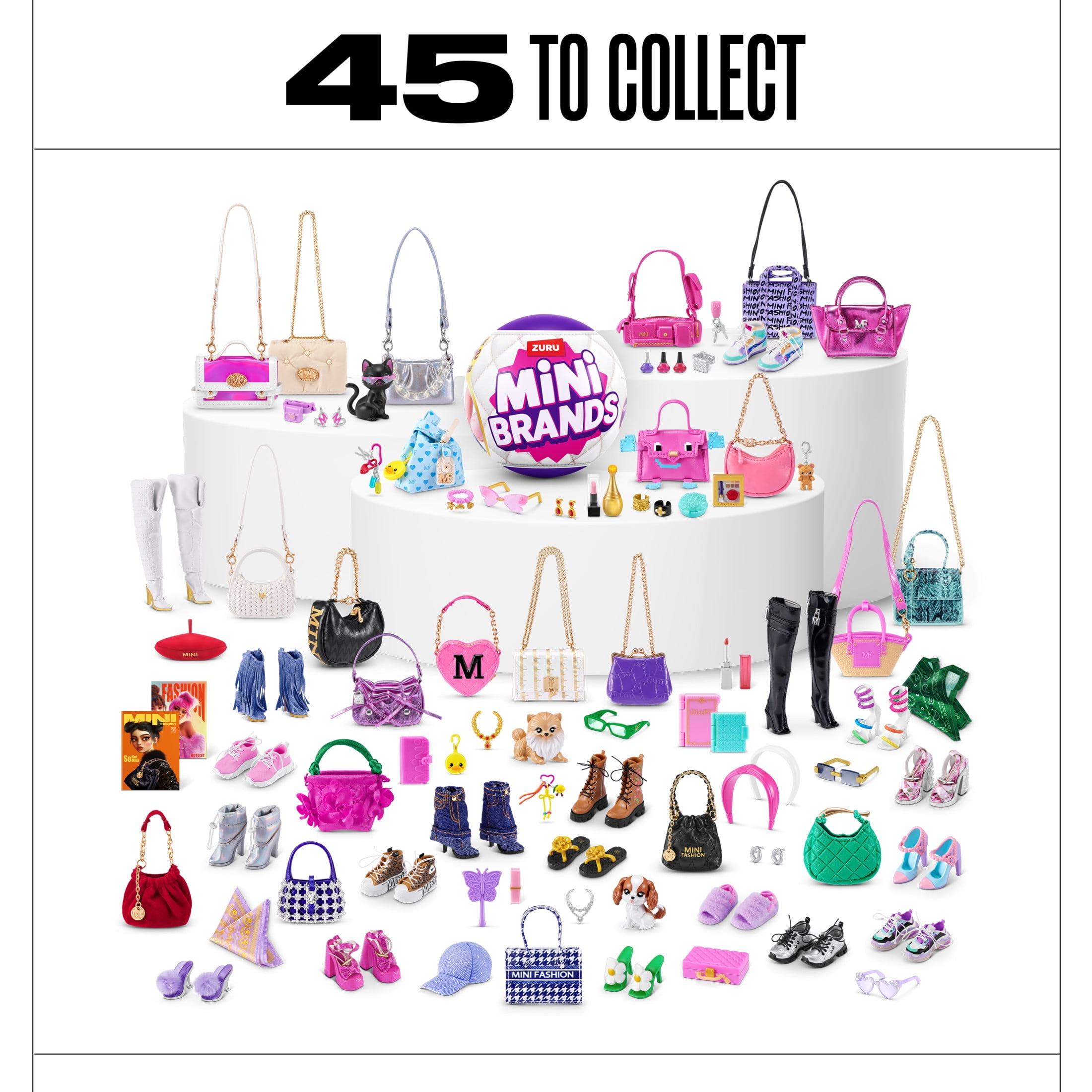 Mini Brands Fashion Series 4, Blind Unboxing Collectible Toy for Kids, Teens & Adults Ages 3+ by ZURU