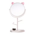 thumbnail image 1 of Bear Ear Desktop Mirror Creative Dormitory Desktop Mirror Cute Desktop, 1 of 8