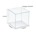 thumbnail image 2 of Estuche de exhibición Uxcell Caja de acrílico Montaje Caja a prueba de polvo Vitrina para coleccionables, manualidades 3.9x3.9x3.9pulgadas, 2 of 6