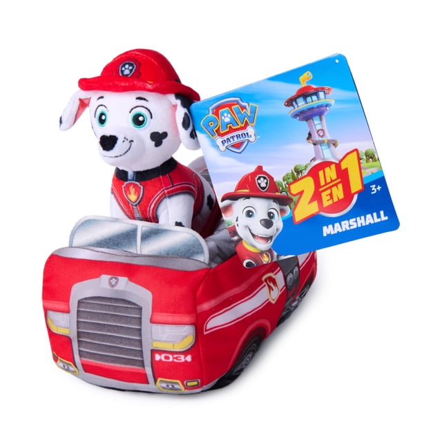 Peluche Paw Patrol 2 en 1 Marshall