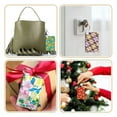 thumbnail image 4 of 80 Pack Sublimation Keychain Blank Double Sided Heat Transfer Blank MDF Blank Board Key Ring Blank Sublimation DIY, 4 of 5