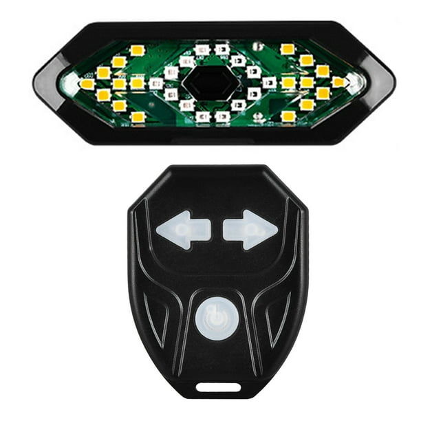 Luz trasera de bicicleta MTB inteligente de carga USB con accesorios de ciclismo de bocina de señal de giro
