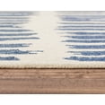 thumbnail image 2 of Rizzy Rugs Tetra Area Rug TET109 Ivory/Blue Scratches Jagged 7' 9" x 9' 9" Rectangle, 2 of 2