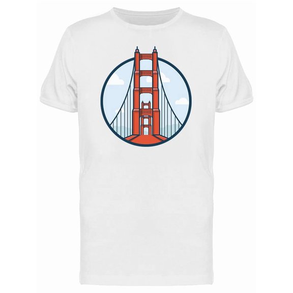 Golden Gate San Francisco Tee Men's -Image by Shutterstock