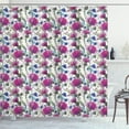 thumbnail image 1 of Ambesonne Thistle Shower Curtain, Colorful Summer Nature, 69"Wx70"L, Multicolor, 1 of 3