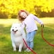 thumbnail image 5 of Correa de adiestramiento para perros, correa larga con asa acolchada para perros pequeños y grandes, 10 m, roja., 5 of 5