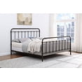 thumbnail image 2 of Livingston Eastern King Panel Metal Bed Dark Bronze, 2 of 9