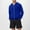 Blue, variant on Fashion YLSDY Hooded Sweatshirt Jacket for Men Full Zip Up Loose Fit Fleece Sweatshirt Casual Solid Basic Hoodie Fall Winter Active Jacket Black XXXXL