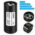 thumbnail image 4 of Uxcell Motor Start Capacitor 460-552uF/Mfd 125V 50/60Hz CD60 Run Capacitor, 4 of 5