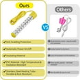 thumbnail image 7 of Baweave 2 Pcs Immersion Water Heater Anti-scalding Bucket Heater Quick Heating Immersion Heater for Indoor & Outdoor(Yellow 1500W), 7 of 7