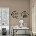thumbnail image 3 of Weak Can Never Forgive - Gandhi Quote Famous Life Motivation Quotes Inspiration Saying Wall Art Sticker Designs Vinyl Stickers For Home House Walls Rooms Windows Bedroom Decoration Size (35x40 inch), 3 of 3