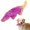 Purple Crocodile, variant on Dog Chew Toys for Medium and Large Dogs, Alligator-shape Dog Teething Chew Toy
