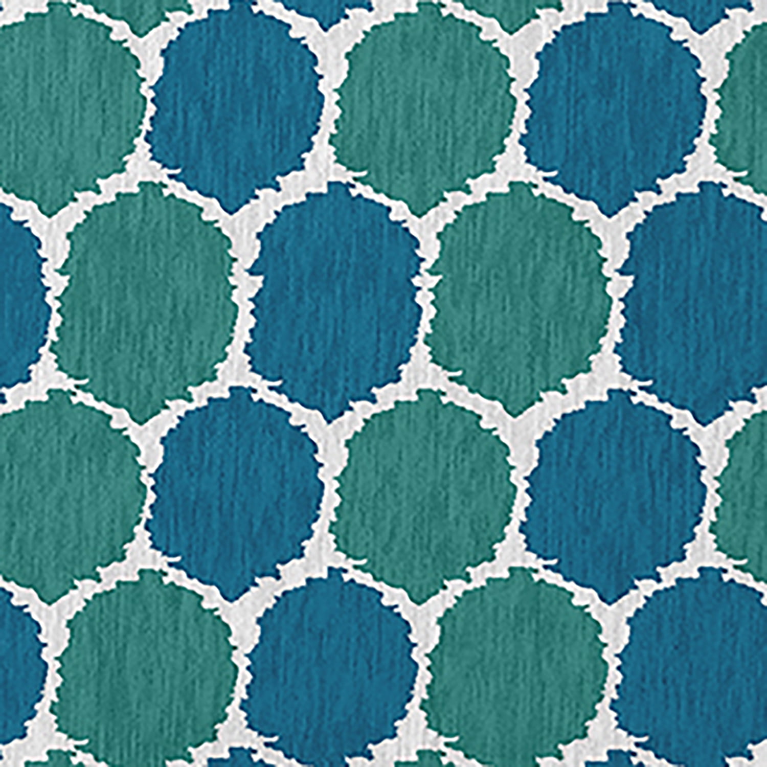 Simply Daisy 2' x 3' Unreal Teal Geometric Indoor/outdoor Rug