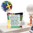 thumbnail image 4 of Colcha Oración Cosida A Mano Con Cruz en El Interior para Familiares Y Amigos, 4 of 9