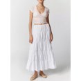 thumbnail image 3 of Mialoley T-Shirts Courts en Dentelle Florale pour Femmes Été Manches Courtes Basiques Décontractés pour Mode Urbaine, 3 of 6