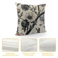thumbnail image 4 of Qinduosi Throw Pillow Covers Vintage Floral with of Flowers on Roses Delphinium Cushion Pillow Case Inches, 4 of 5