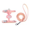 thumbnail image 2 of Walbest Pet Cat Vest Traction Rope Adjustable Soft Cute Cartoon Bear Cat Vest Harness for Cat Kitten Rabbit, 2 of 7