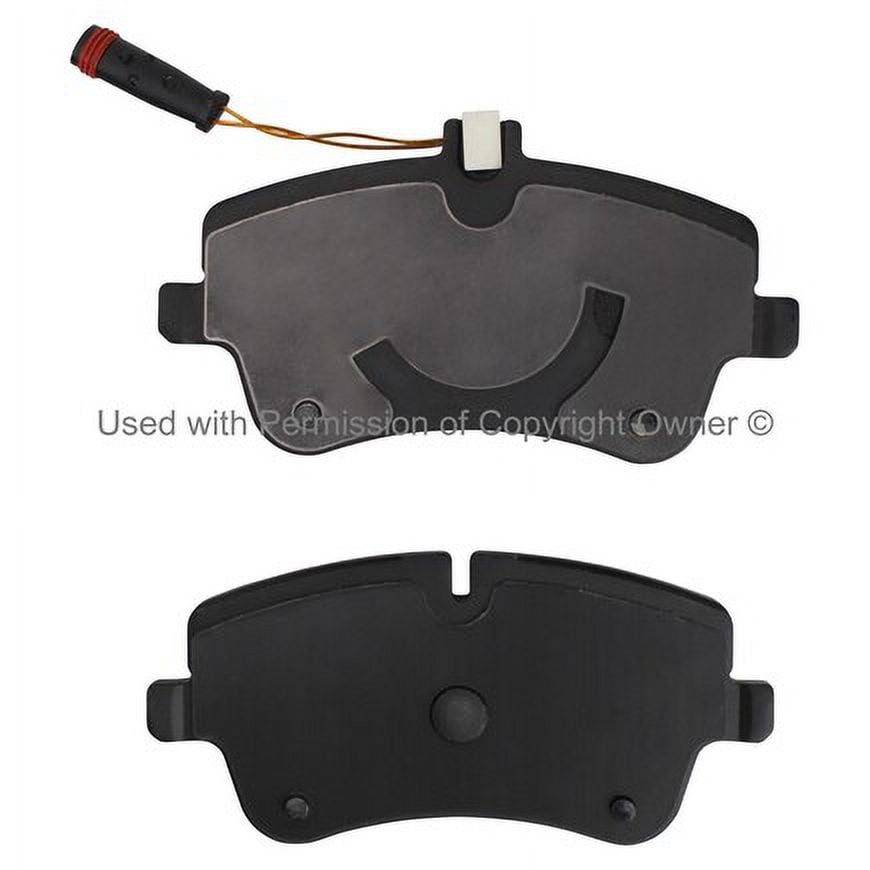 Mpa Electrical 1003-0872AM Quality Built Disc Brake Pad Set   Black Series,