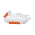thumbnail image 4 of Estatua de pato para jardín, figura de animal de resina para exteriores, para patio, césped, patio, estanque, moderna Bien, 4 of 8