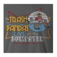 thumbnail image 4 of 9 Crowns Tees Trash Pandas Funny Racoon Concert Tee (Unisex Metal, 2XL), 4 of 9