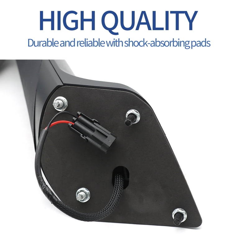 2PCS Black Heated Hood Mirror Left + Right Side for Freightliner