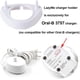thumbnail image 3 of Se pueden aplicar dos soportes de base para cepillos de dientes eléctricos a la base del estante de almacenamiento de soportes para cepillos de dientes eléctricos como Oral-B Braun., 3 of 5