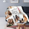 thumbnail image 4 of Customized Blankets with Photos Personalized Picture Collage Throw Blanket Soft Using My Own Photo Custom Personalized Christmas Warm Gifts for Women Men Family Friends, 4 of 6