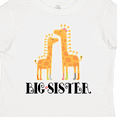 thumbnail image 4 of Inktastic Big Sister Announcement Girls Giraffe Girls Toddler T-Shirt, 4 of 5