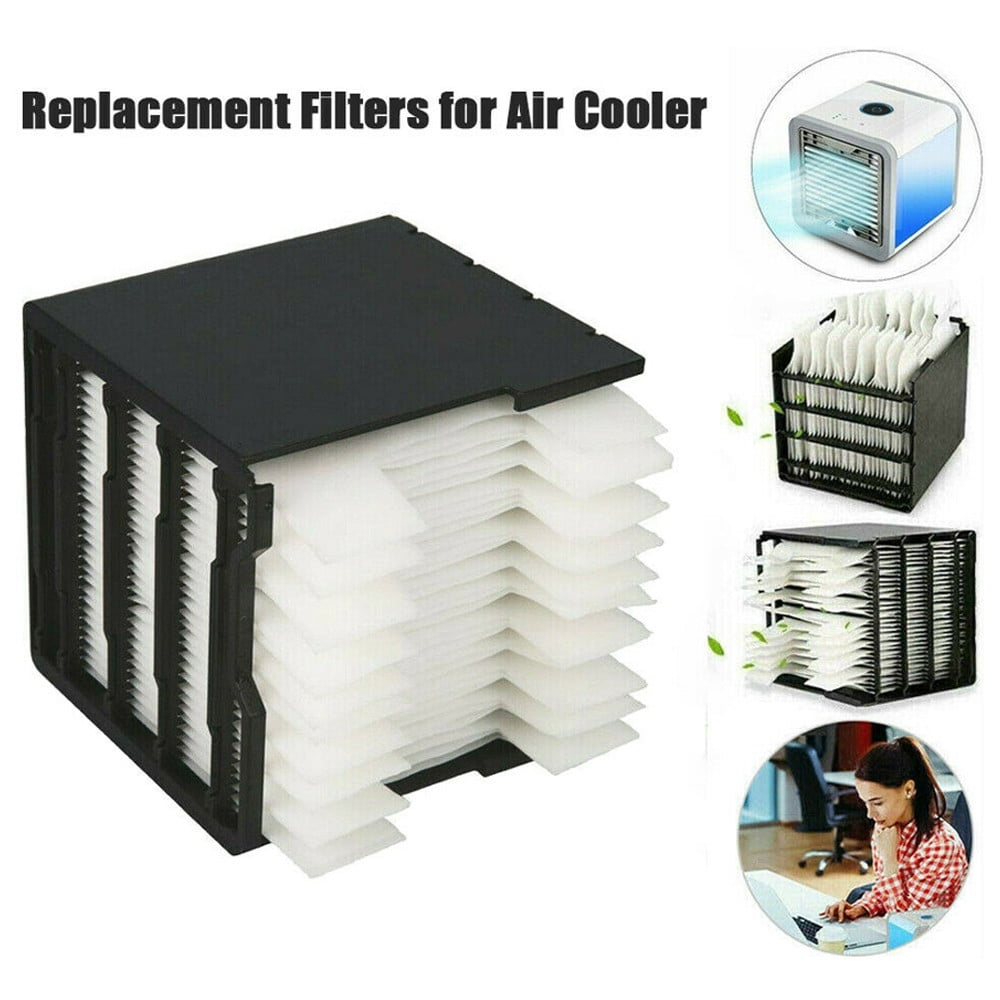 White White 2 Pieces Space Cooler Replacement Filter Fits for Arctic Air Personal Space Cooler
