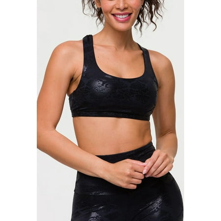 

Final Sale! Onzie Hot Yoga Mudra Bra 3098 Foil