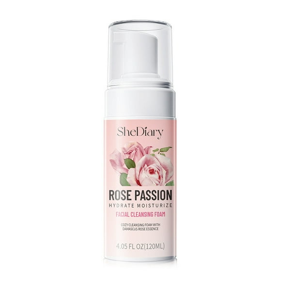 120ml Cleansing & Oil Control Rose Cleansing Mousse