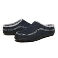 thumbnail image 5 of Earlde Men's Women's Winter Warm Slippers with Fuzzy Plush Lining Slip on House Shoes with Indoor Outdoor Anti-Skid Rubber Sole, 5 of 7