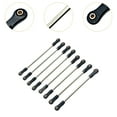thumbnail image 6 of colcolo 8 Pieces RC Chassis Link Rod RC Model Vehicle Parts for Yk4106 1:10 Scale RC black, 6 of 8