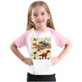 thumbnail image 4 of RXIRUCGD 2025 Vêtements d'Été pour Enfants Tout-Petits Garçons Filles Mode Mignon Col Rond Imprimé Manches Courtes Haut, 4 of 7